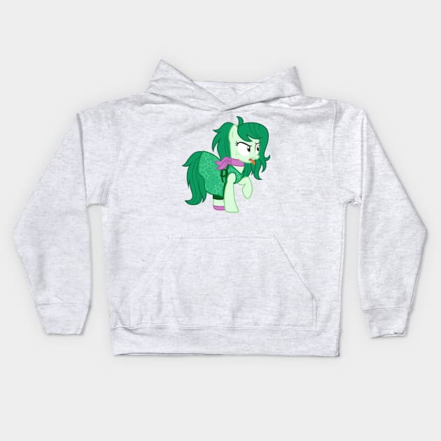 Wallflower Blush as Disgust Kids Hoodie by CloudyGlow